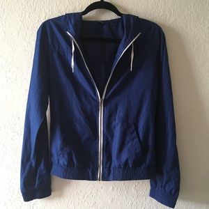 Blue ZINE Windbreaker